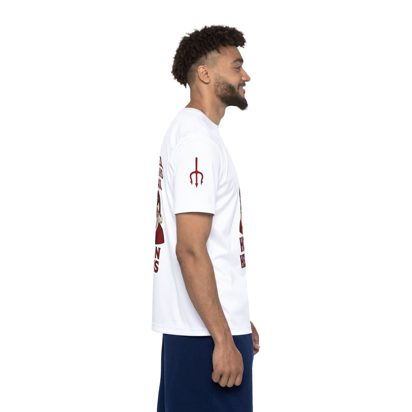 🔥Satan Claus – Naughty & Employed | Joke Parody Collection | Men's Sports Jersey (AOP)