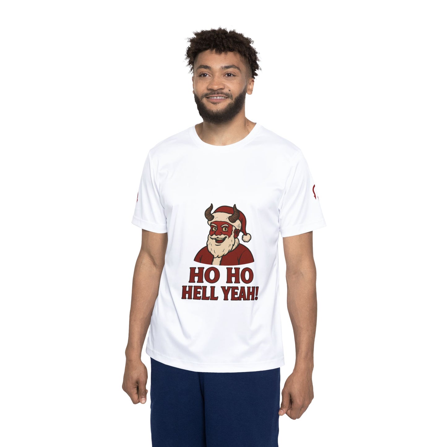 🔥Satan Claus – Naughty & Employed | Joke Parody Collection | Men's Sports Jersey (AOP)