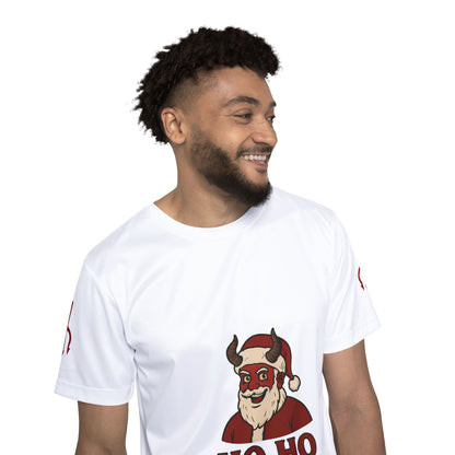 🔥Satan Claus – Naughty & Employed | Joke Parody Collection | Men's Sports Jersey (AOP)