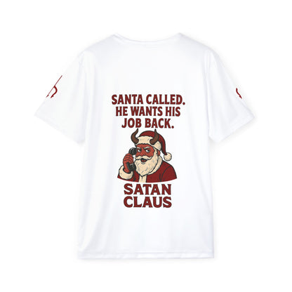 🔥Satan Claus – Naughty & Employed | Joke Parody Collection | Men's Sports Jersey (AOP)