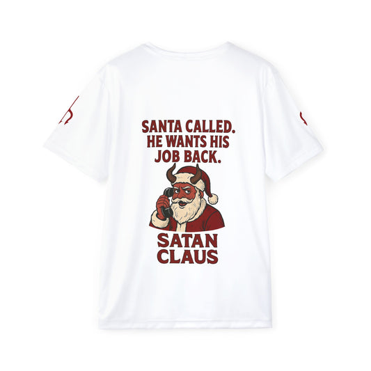🔥Satan Claus – Naughty & Employed | Joke Parody Collection | Men's Sports Jersey (AOP)